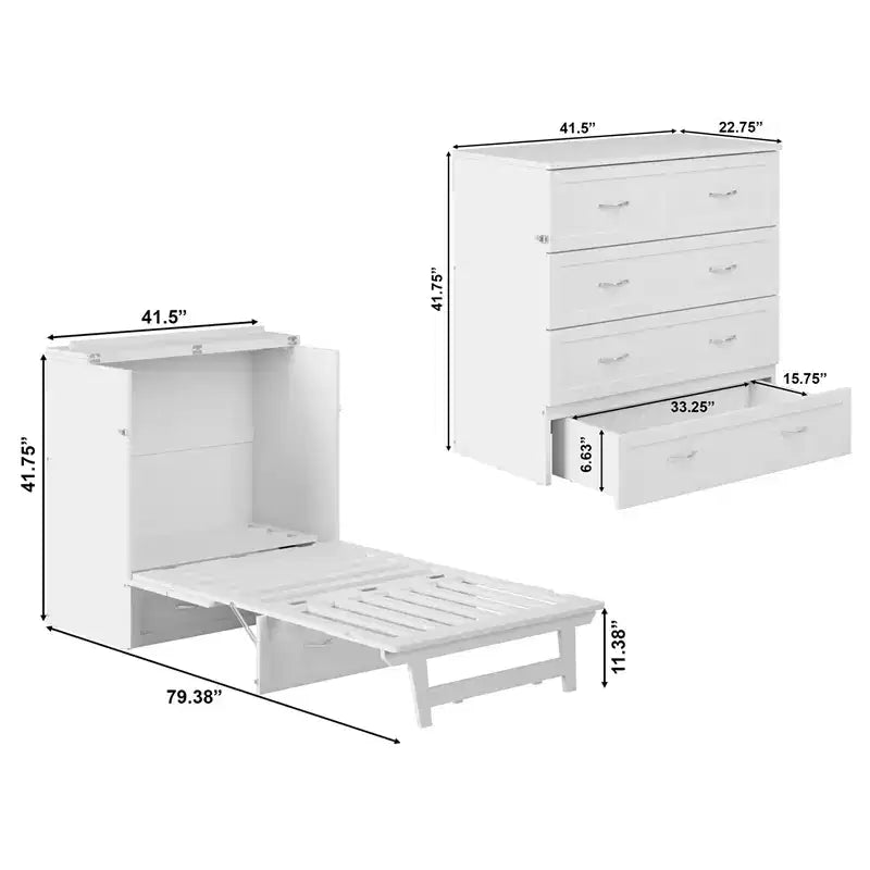 Lits plateforme doubles HomeStock (sans tête de lit)