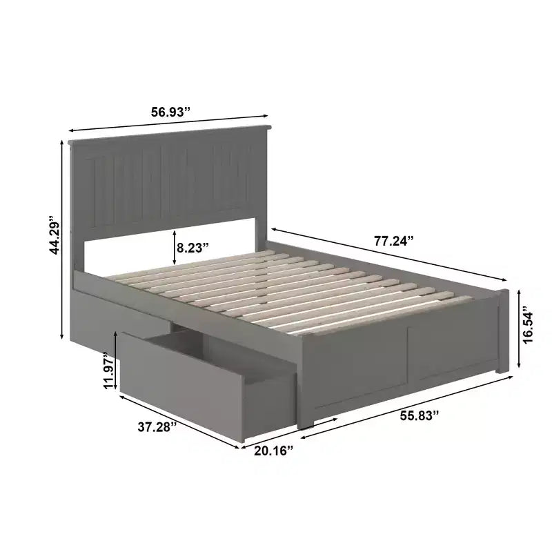 Têtes de lit autoportantes HomeStock avec cadre de lit