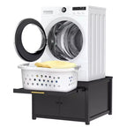 GDLF Laundry Pedestal Heavy Duty Metal Washer Dryer Pedestal 29 Universal Fit Anti-Vibration Washing Machine Stand