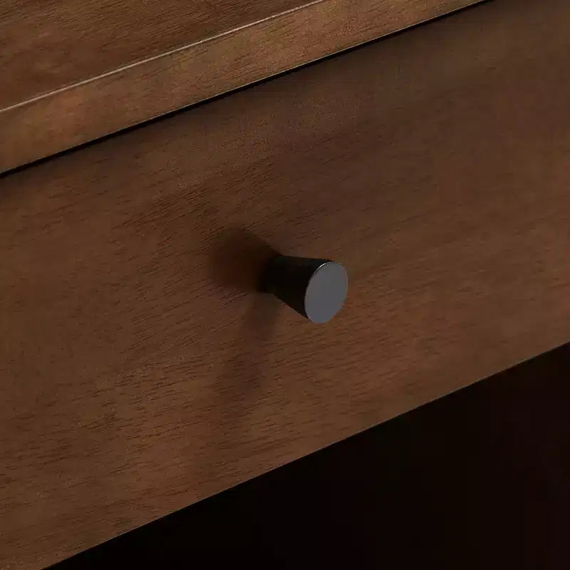 Table de chevet en bois à 1 tiroir Mercer - Brun - iNSPIRE Q