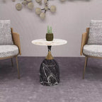Chaise de salle à manger moderne LeisureMod Kora en similicuir – Assise rembourrée avec pieds en acier épurés