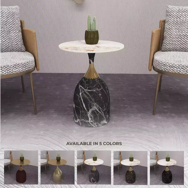 Chaise de salle à manger moderne LeisureMod Kora en similicuir – Assise rembourrée avec pieds en acier épurés