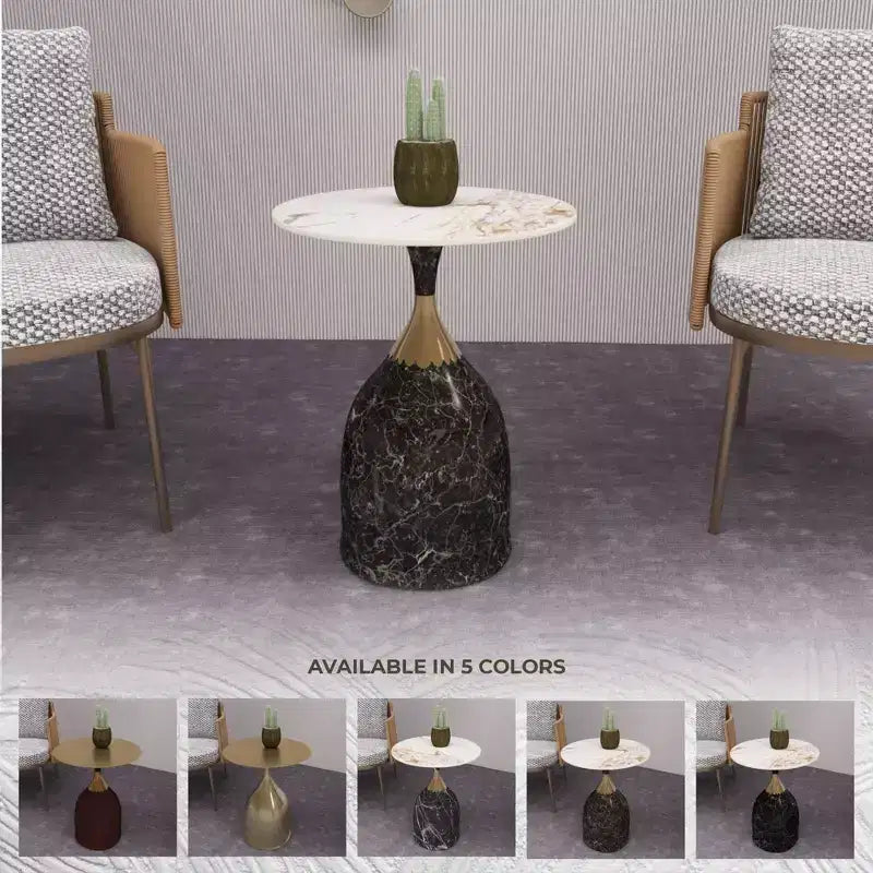 Chaise de salle à manger moderne LeisureMod Kora en similicuir – Assise rembourrée avec pieds en acier épurés