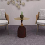 Chaise de salle à manger moderne LeisureMod Kora en similicuir – Assise rembourrée avec pieds en acier épurés