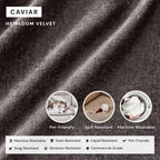 Canapé modulaire lavable 4 places Anabei | Assise Deluxe+ et coussin Cloud