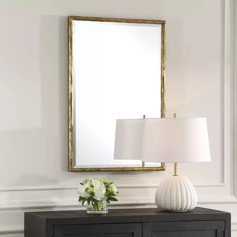 Miroir mural rectangulaire Uttermost Sutton 24 1/4 x 36 1/4 doré