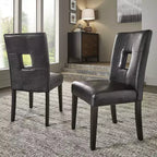 Chaises de salle à manger Phelan Keyhole Back (lot de 2) - iNSPIREQ