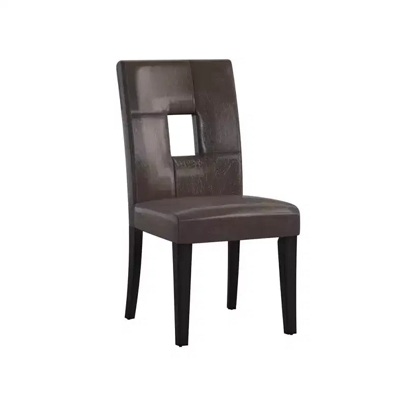 Chaises de salle à manger Phelan Keyhole Back (lot de 2) - iNSPIREQ