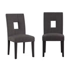 Chaises de salle à manger Phelan Keyhole Back (lot de 2) - iNSPIREQ