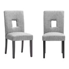 Chaises de salle à manger Phelan Keyhole Back (lot de 2) - iNSPIREQ