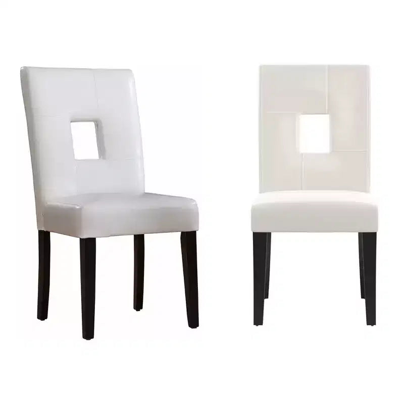 Chaises de salle à manger Phelan Keyhole Back (lot de 2) - iNSPIREQ