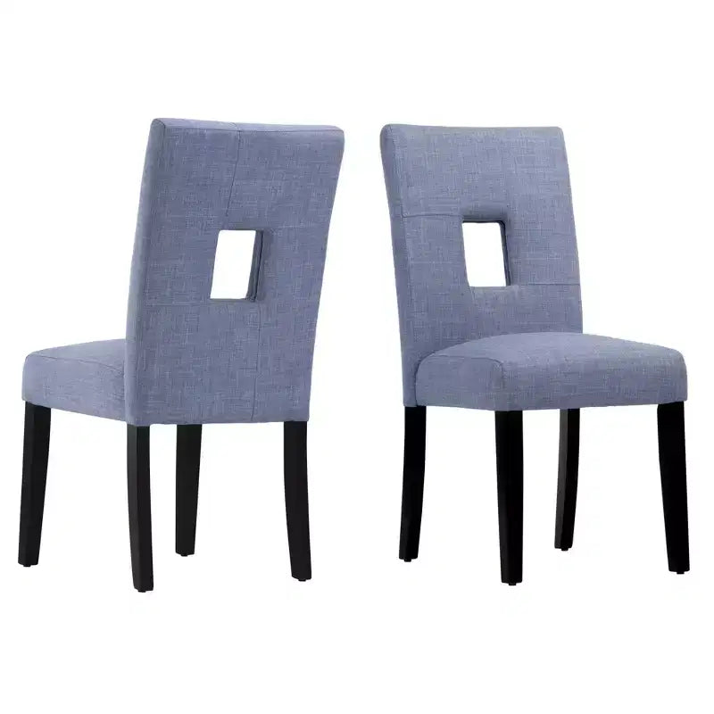 Chaises de salle à manger Phelan Keyhole Back (lot de 2) - iNSPIREQ