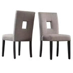 Chaises de salle à manger Phelan Keyhole Back (lot de 2) - iNSPIREQ