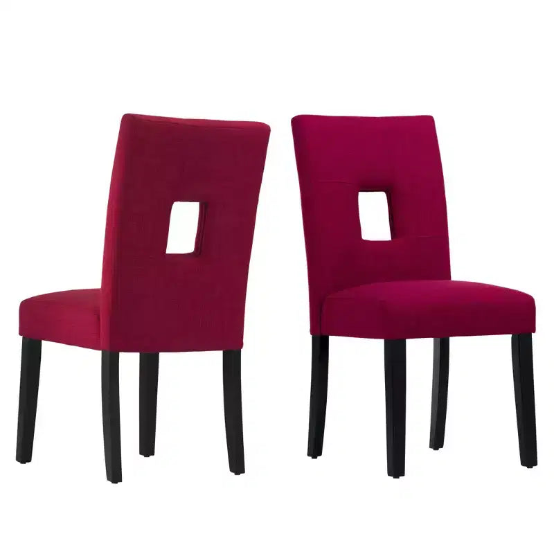 Chaises de salle à manger Phelan Keyhole Back (lot de 2) - iNSPIREQ