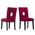 Chaises de salle à manger Phelan Keyhole Back (lot de 2) - iNSPIREQ