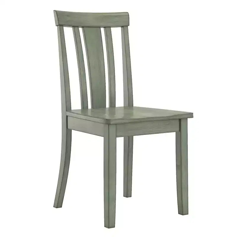 Chaises de salle à manger Lexington Slat Back en bois (lot de 2) - iNSPIREQ