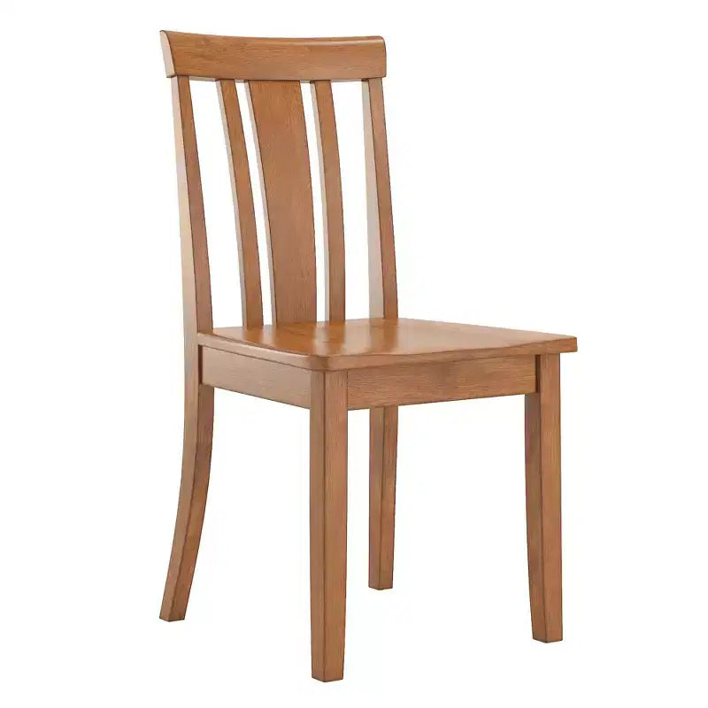 Chaises de salle à manger Lexington Slat Back en bois (lot de 2) - iNSPIREQ