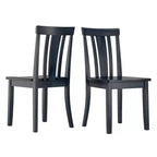 Chaises de salle à manger Lexington Slat Back en bois (lot de 2) - iNSPIREQ