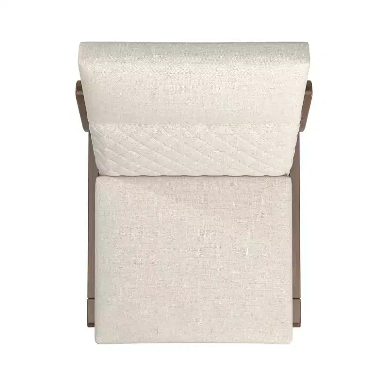 Chaises de salle à manger Kivik en lin beige et bois (lot de 2) - iNSPIREQ