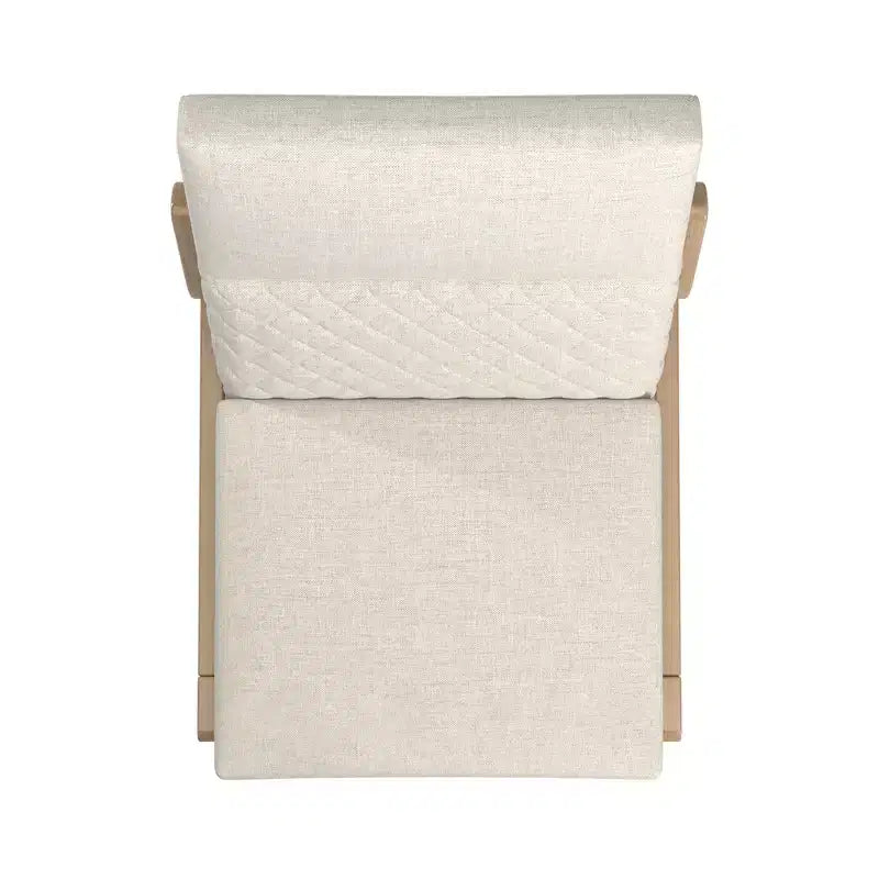 Chaises de salle à manger Kivik en lin beige et bois (lot de 2) - iNSPIREQ