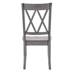 Chaises de salle à manger en bois South Hill Double X Back (lot de 2) - iNSPIREQ