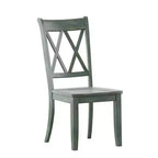 Chaises de salle à manger en bois South Hill Double X Back (lot de 2) - iNSPIREQ