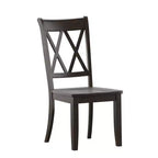 Chaises de salle à manger en bois South Hill Double X Back (lot de 2) - iNSPIREQ