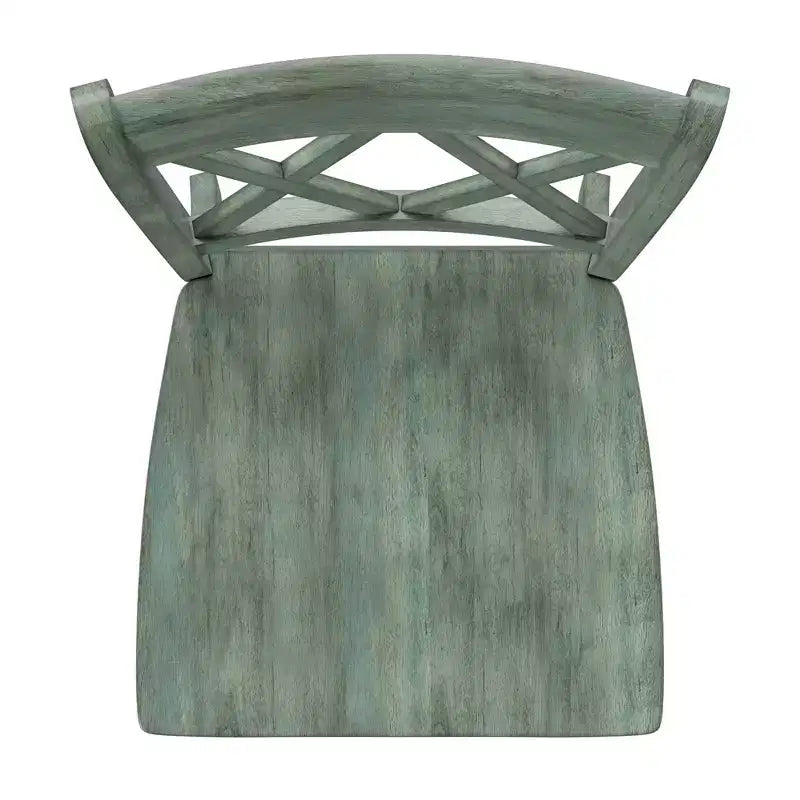 Chaises de salle à manger en bois South Hill Double X Back (lot de 2) - iNSPIREQ