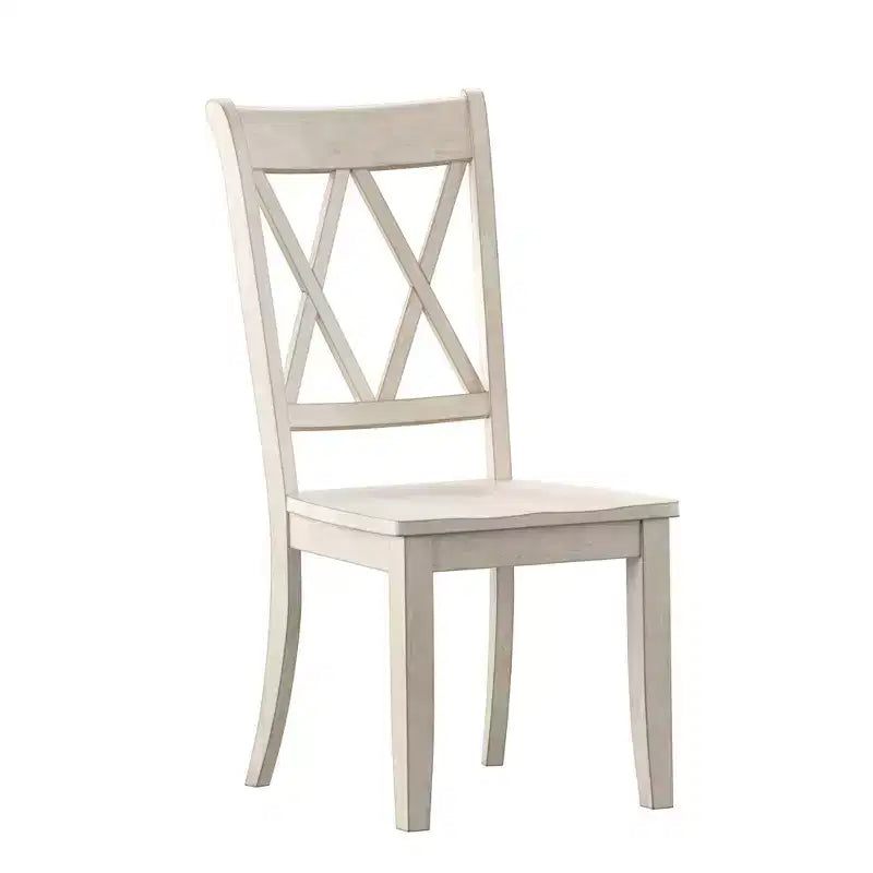 Chaises de salle à manger en bois South Hill Double X Back (lot de 2) - iNSPIREQ