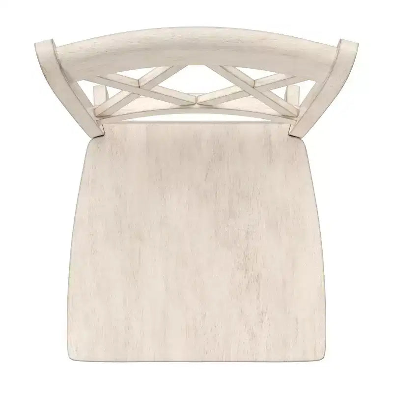 Chaises de salle à manger en bois South Hill Double X Back (lot de 2) - iNSPIREQ