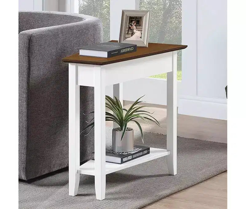 Table d'appoint ronde en bois HomeStock 1 pièce