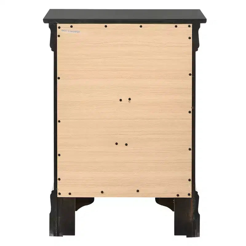 Table de Chevet Rectangulaire en Bois HomeStock pour Salon et Chambre à Coucher