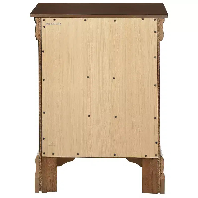 Table de Chevet Rectangulaire en Bois HomeStock pour Salon et Chambre à Coucher
