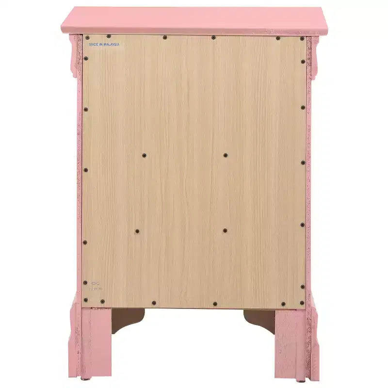 Table de Chevet Rectangulaire en Bois HomeStock pour Salon et Chambre à Coucher
