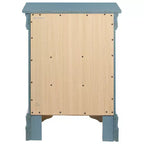 Table de Chevet Rectangulaire en Bois HomeStock pour Salon et Chambre à Coucher