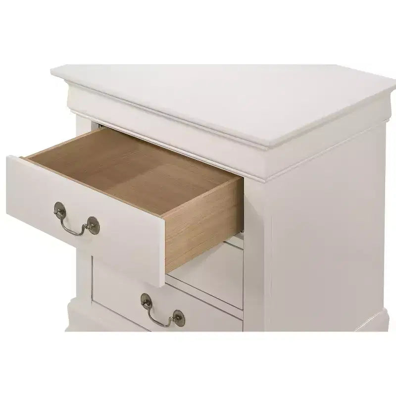Table de Chevet Rectangulaire en Bois HomeStock pour Salon et Chambre à Coucher