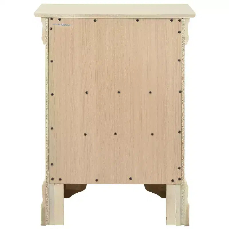 Table de Chevet Rectangulaire en Bois HomeStock pour Salon et Chambre à Coucher