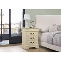 Table de Chevet Rectangulaire en Bois HomeStock pour Salon et Chambre à Coucher