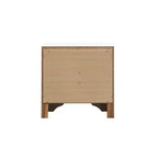 Table de chevet rectangulaire HomeStock en bois de santal pour salon et chambre