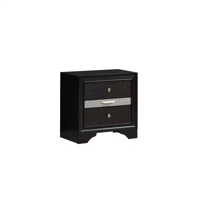 Table de chevet rectangulaire HomeStock en bois de santal pour salon et chambre