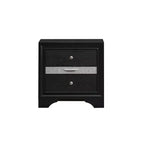 Table de chevet rectangulaire HomeStock en bois de santal pour salon et chambre