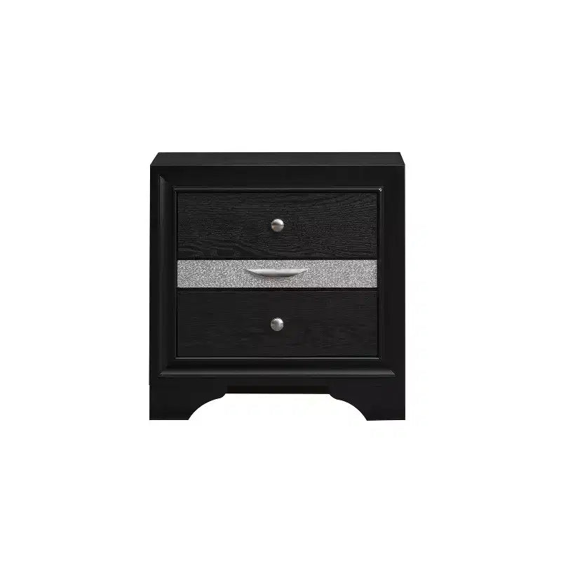 Table de chevet rectangulaire HomeStock en bois de santal pour salon et chambre