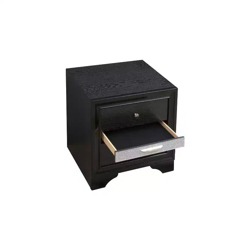 Table de chevet rectangulaire HomeStock en bois de santal pour salon et chambre