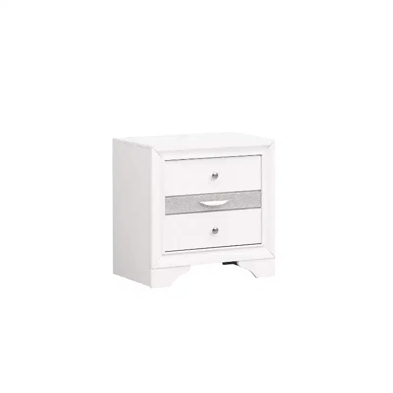 Table de chevet rectangulaire HomeStock en bois de santal pour salon et chambre