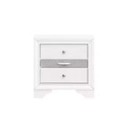Table de chevet rectangulaire HomeStock en bois de santal pour salon et chambre