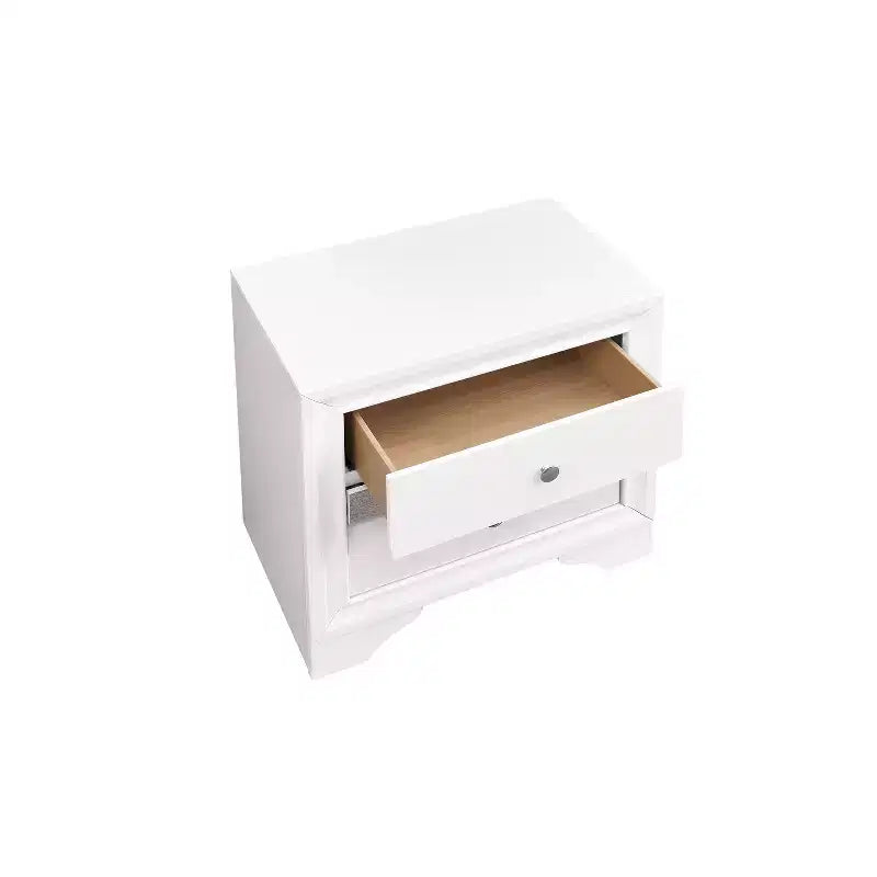 Table de chevet rectangulaire HomeStock en bois de santal pour salon et chambre