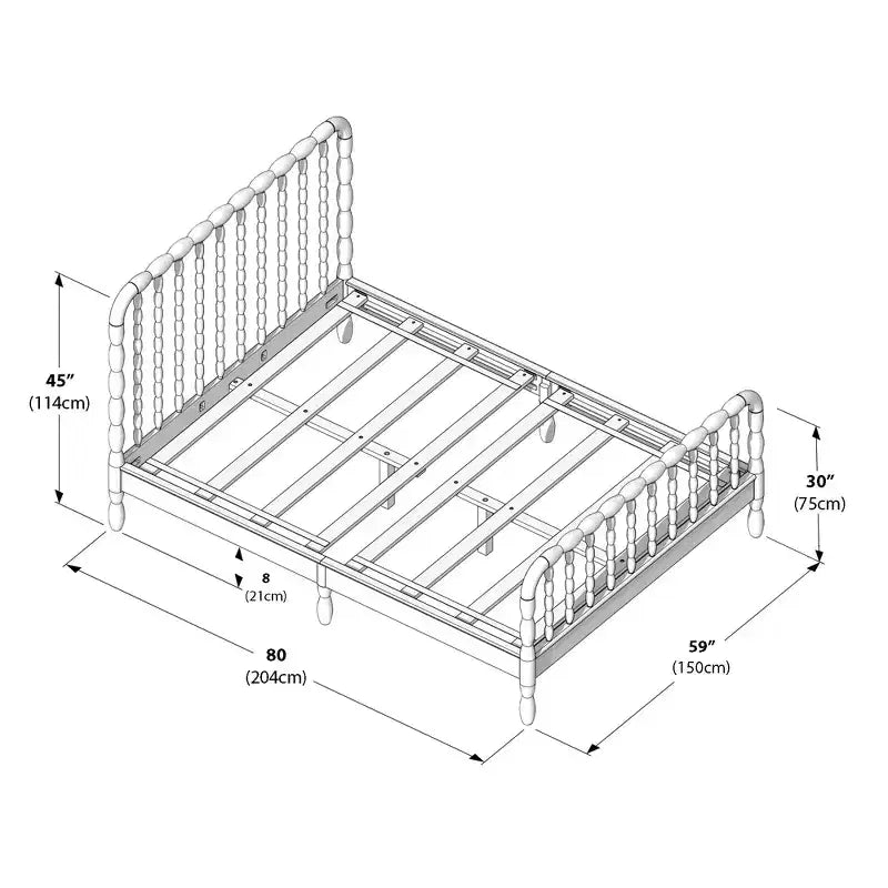 Lit Jenny Lind Grandeur Standard