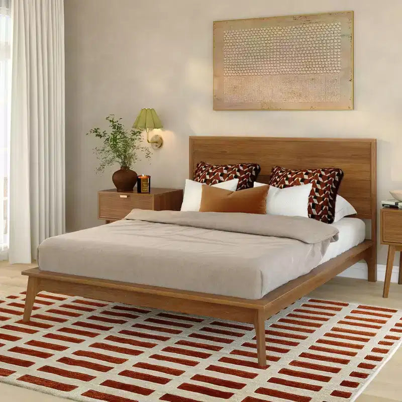 Linea Tambour Queen Bed
