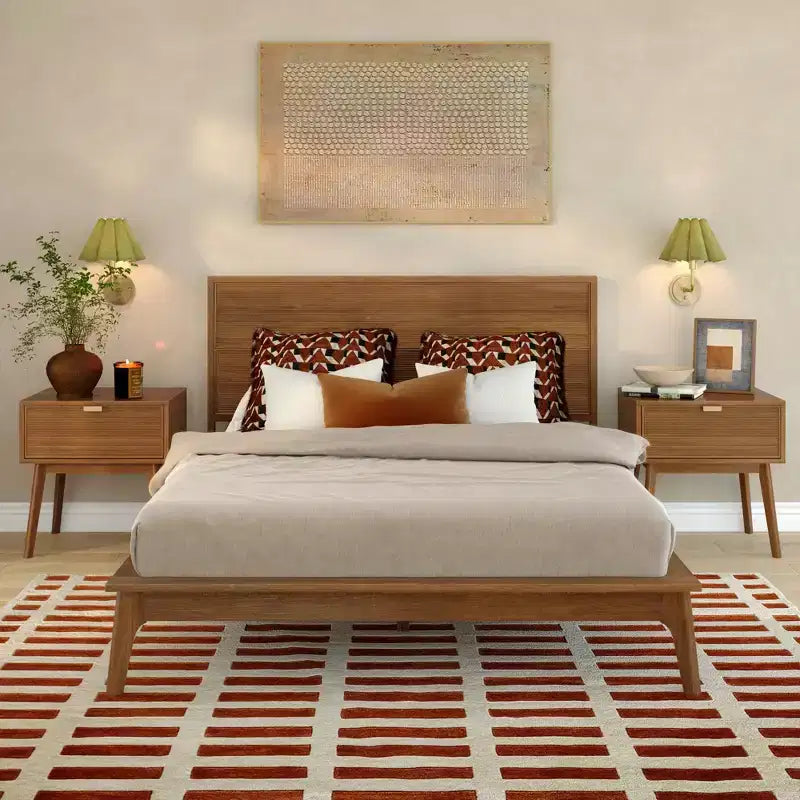 Lit Queen Linea Tambour