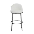 Tabourets de Bar Rembourrés en Métal Moderne Christopher Knight Home Chaiwat (Lot de 2)